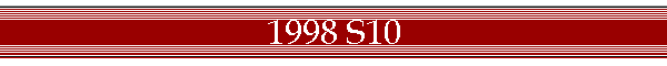 1998 S10